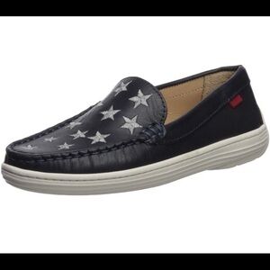 ❤️FINAL SALE❤️ Marc Joseph Kids Navy Blue/White Star Slip-On Flats Size 4